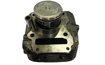 CYILNDER PISTON KIT TVS KING