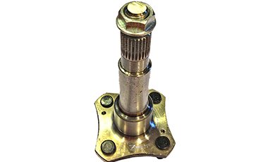 TVS6 AXLE REAR WITH NUT TVS KING