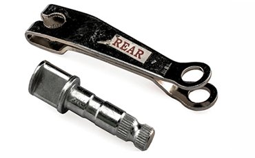 brake cam w lever front