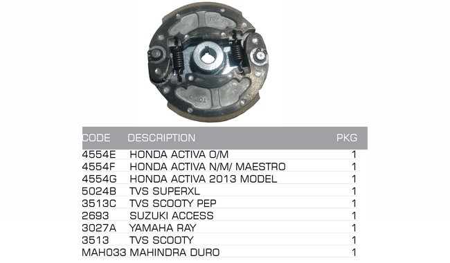 clutch assy complete