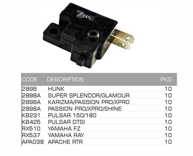 clutch switch clutch switch
