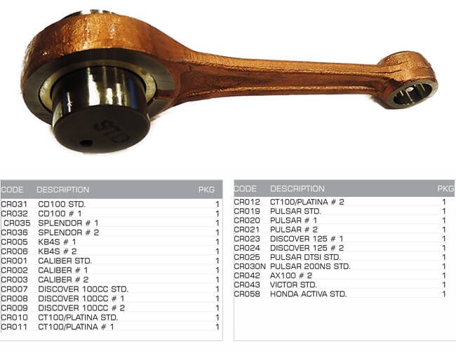 connecting rod assy connecting rod assy