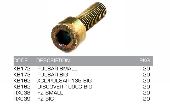 disc plate allenkey bolt disc plate allenkey bolt