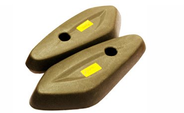 front hub cover set
