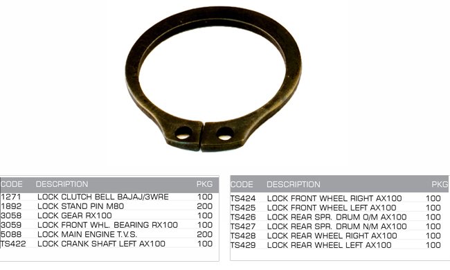 lock  circlips