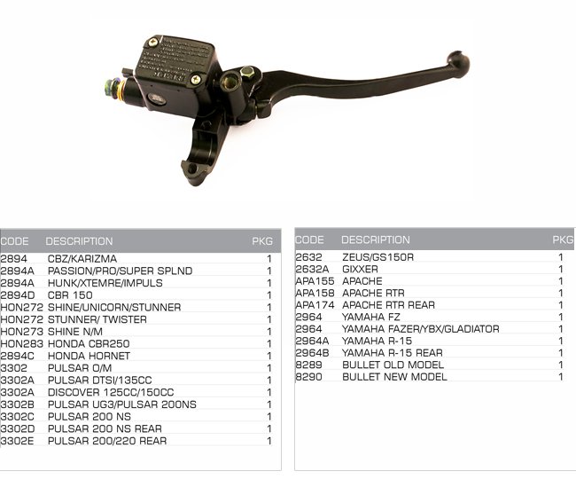 master cylinder assy master cylinder assy