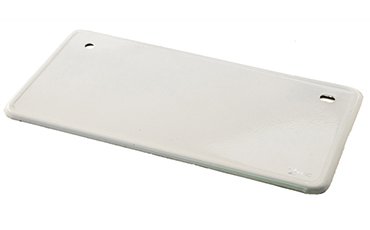 number plate rear
