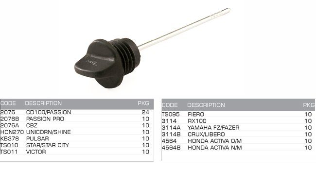oil gauge dip stick oil gauge dip stick