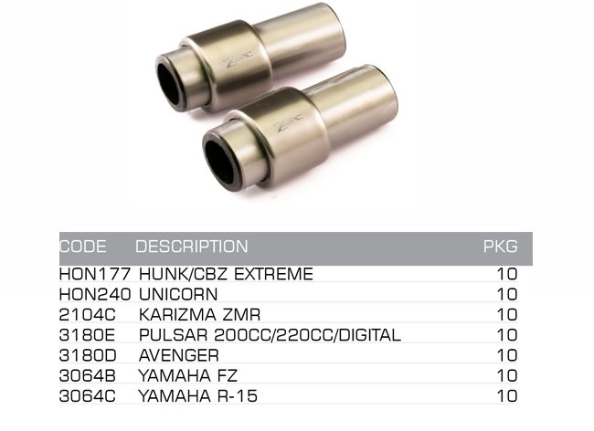 silent block bush with bearing set